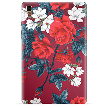 Samsung Galaxy Tab A7 10.4 (2020) TPU Cover - Vintage Blomster