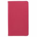 Samsung Galaxy Tab A9 360 Roterende Folio Cover - Hot pink