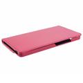 Samsung Galaxy Tab A9 360 Roterende Folio Cover - Hot pink