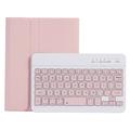 Samsung Galaxy Tab A9 Cover med Bluetooth Tastatur (Open Box - Bulk Tilfredsstillelse) - Pink