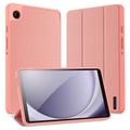 Samsung Galaxy Tab A9 Dux Ducis Domo Tri-Fold Smart Folio Cover - Pink