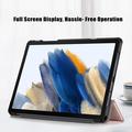 Samsung Galaxy Tab A9+ Tri-Fold Series Smart Folio Cover - Rødguld