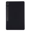 Samsung Galaxy Tab S10+ Liquid Silikone Cover med Strop - Sort