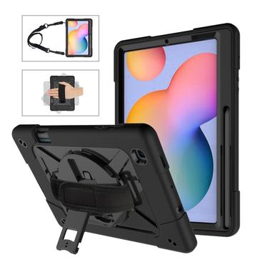 Samsung Galaxy Tab S6 Lite 2020/2022/2024 Heavy Duty 360 Cover med Håndrem