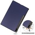 Samsung Galaxy Tab S9 FE+ Tri-Fold Series Smart Folio Cover - Blå