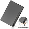 Samsung Galaxy Tab S9 FE+ Tri-Fold Series Smart Folio Cover - Grå