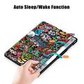 Samsung Galaxy Tab S9 Ultra Tri-Fold Series Smart Folio Cover - Graffiti