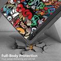 Samsung Galaxy Tab S9 Ultra Tri-Fold Series Smart Folio Cover - Graffiti