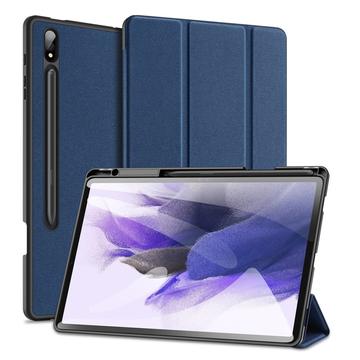 Samsung Galaxy Tab S9+ Dux Ducis Domo Tri-Fold Smart Folio Cover - Blå