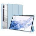 Samsung Galaxy Tab S9+ Dux Ducis Toby Tri-Fold Smart Folio Cover - Babyblå