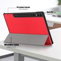 Samsung Galaxy Tab S9+ Tri-Fold Series Smart Folio Cover - Rød