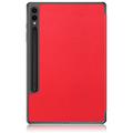 Samsung Galaxy Tab S9+ Tri-Fold Series Smart Folio Cover - Rød