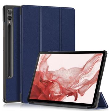 Samsung Galaxy Tab S9+ Tri-Fold Series Smart Folio Cover - Dybblå