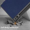 Samsung Galaxy Tab S9+ Tri-Fold Series Smart Folio Cover - Dybblå