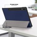 Samsung Galaxy Tab S9+ Tri-Fold Series Smart Folio Cover - Dybblå