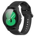 Samsung Galaxy Watch FE Plastikcover med Skærmbeskyttelse Hærdet Glas - 40mm - Sort