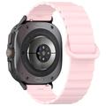 Samsung Galaxy Watch Ultra magnetisk sportsrem i silikone - 47mm - pink