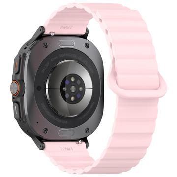 Samsung Galaxy Watch Ultra magnetisk sportsrem i silikone - 47mm - pink