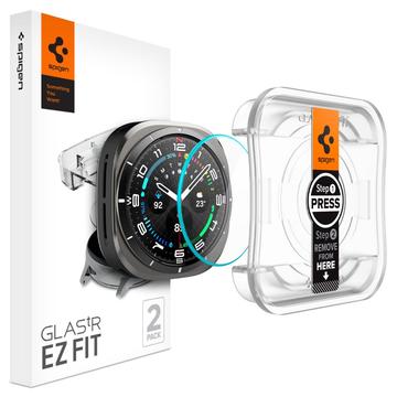 Samsung Galaxy Watch Ultra Spigen Glas.tR Ez Fit Skærmbeskyttelse Hærdet Glas - 9H - 47mm - 2 Stk.