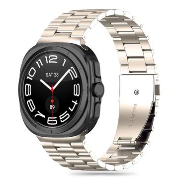 Samsung Galaxy Watch Ultra Tech-Protect rem i rustfrit stål - 47mm - Titanium