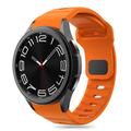 Samsung Galaxy Watch4/5/5 Pro/6/7/FE Tech-Protect IconBand Line Silikonerem - Orange