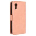 Samsung Galaxy X7 Pung Cover med Kortholder - Pink