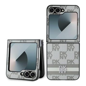 Samsung Galaxy Z Flip6 DKNY Ternet Mønster og Stribe Cover