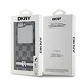 Samsung Galaxy Z Flip6 DKNY Ternet Mønster og Stribe Cover - Sort