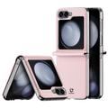 Samsung Galaxy Z Flip6 Dux Ducis Bril Flip Cover - Pink