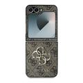 Samsung Galaxy Z Flip6 Guess 4G Big Metal Logo Hybrid Cover