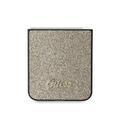 Samsung Galaxy Z Flip6 Guess Glitter Flakes Metal Logo Hybrid Cover