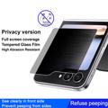 Samsung Galaxy Z Flip6 Imak Privacy Full Cover Skærmbeskyttelse Hærdet Glas - 9H