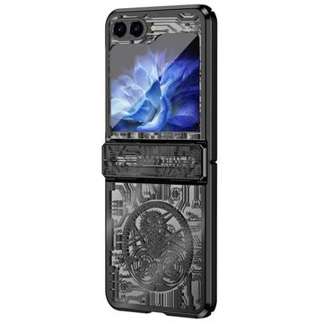 Samsung Galaxy Z Flip6 Mechanical Legend Galvaniseret plastik cover