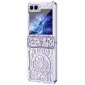 Samsung Galaxy Z Flip6 Mechanical Legend Galvaniseret plastik cover - Lilla