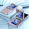 Samsung Galaxy Z Flip6 Mechanical Legend Galvaniseret plastik cover - Lilla