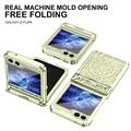 Samsung Galaxy Z Flip6 Mechanical Legend Galvaniseret plastik cover - Grøn