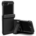 Samsung Galaxy Z Flip6 Spigen Tough Armor Pro Cover - Sort