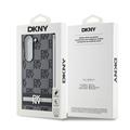 Samsung Galaxy Z Fold6 DKNY Ternet Mønster og Stribe Cover - Sort