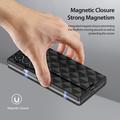 Samsung Galaxy Z Fold6 Dux Ducis Fitt Magnetisk Flip Cover - Sort