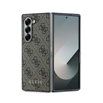 Samsung Galaxy Z Fold6 Guess 4G Charms Collection Hybrid Cover - Brun