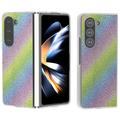 Samsung Galaxy Z Fold6 Rhinestone Tekstur Hybrid Cover - Farverig