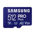 Samsung Pro Plus microSDXC-hukommelseskort med SD-adapter MB-MD512SA/EU - 512 GB