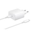 Samsung USB-C hurtig rejseoplader EP-TA845EWE - 45W - bulk - Hvid