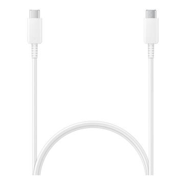 Samsung USB-C til USB-C-kabel EP-DN975BWEGWW - 1m, 5A, 100W - Hvid