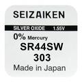 Seizaiken 303 SR44SW Sølvoxidbatteri - 1.55V