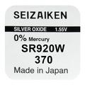 Seizaiken 370 SR920W Sølvoxidbatteri - 1.55V