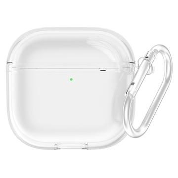 AirPods 4 Stødabsorberende TPU Cover - Gennemsigtig