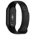 Xiaomi Smart Band 8 Blød Silikone Rem - Sort