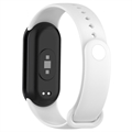 Xiaomi Smart Band 8 Blød Silikone Rem - Hvid