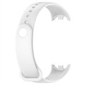 Xiaomi Smart Band 8 Blød Silikone Rem - Hvid